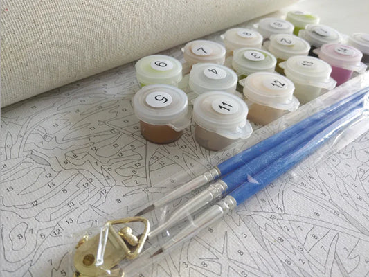 Lion Digital Oil Painting