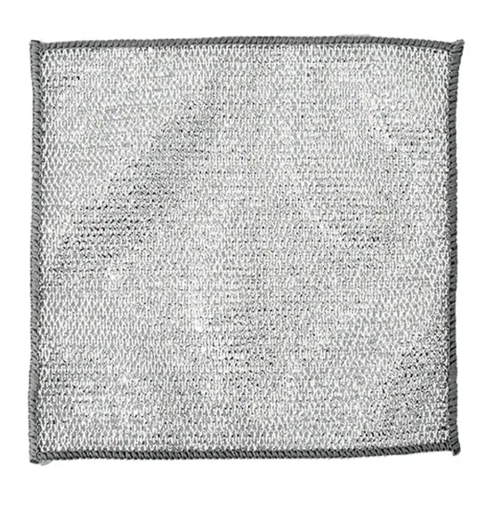 Multipurpose Wire Dishwashing Rag – Non‑Scratch Stainless Steel Cleaning Cloth, Reusable Metal Scrubber for Wet & Dry Kitchen Cleaning, Powerful Dishcloth for Cookware, Pots, Pans & Stovetops