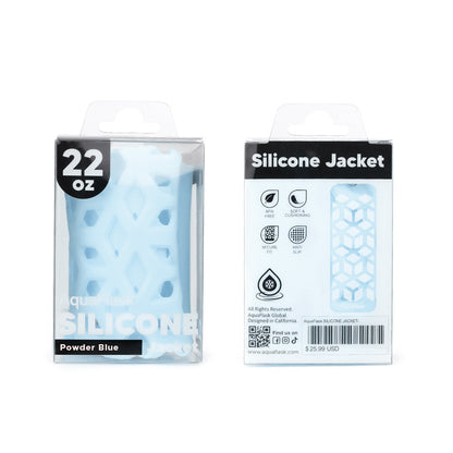 AquaFlask 22oz Silicone Sleeve – Durable, Non-Slip & Shock-Absorbing Bottle Cover