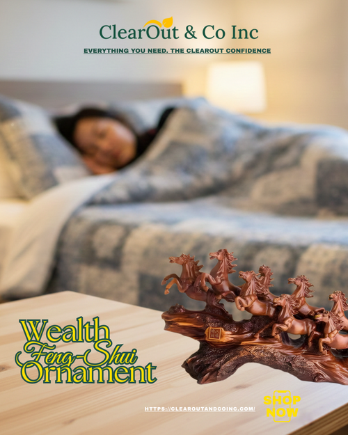 Feng Shui Wealth and Success Ornament for Home and Office Decor
