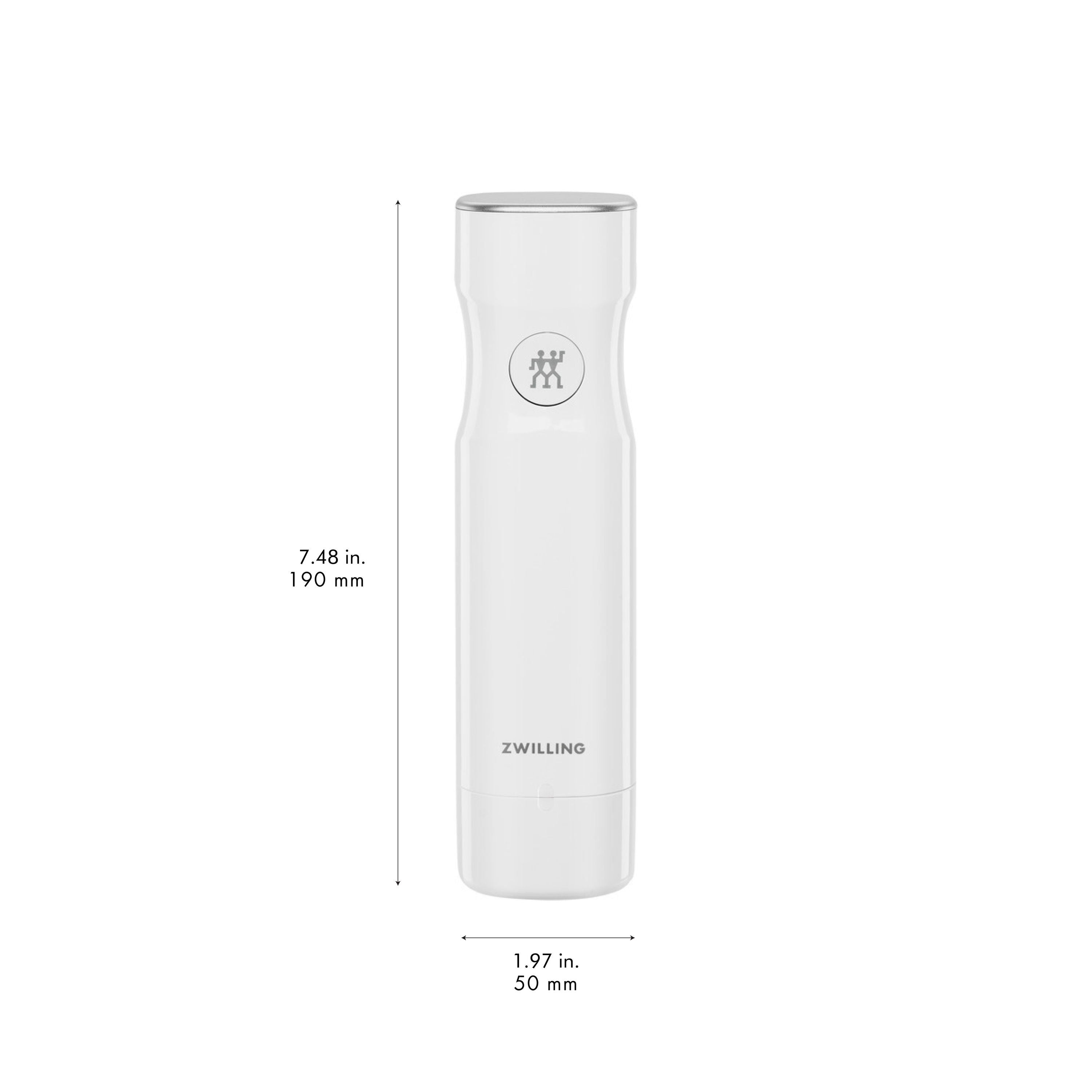 ZWILLING Fresh & Save Vacuum Pump With Charging Cap, White