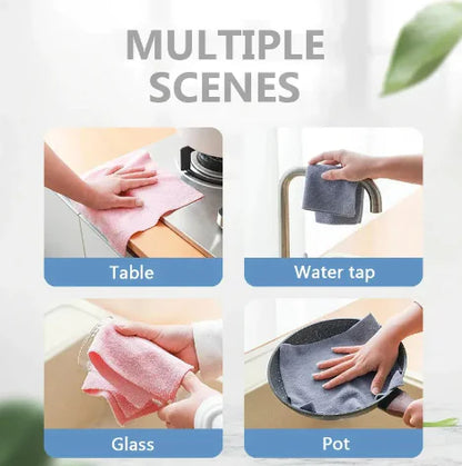 Hand-Tear Microfiber Towel Roll