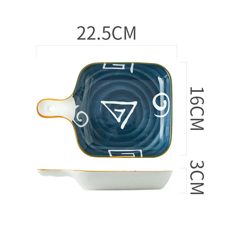 Creative Ceramic Personality Plate Dish