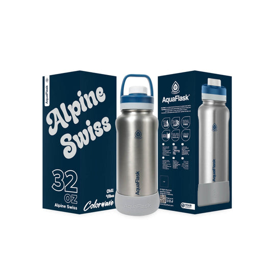 AquaFlask Colorwave 32oz | Insulated Stainless Steel Water Bottle