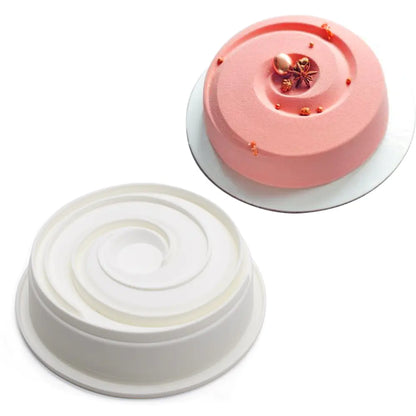 Round Ripple Silicone Mould for Chiffon Cakes