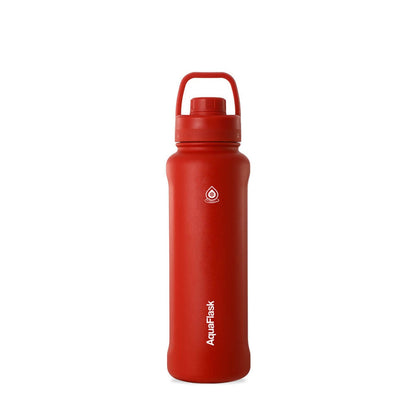 AquaFlask 1080ml (40oz) Stainless Steel Water Bottle with Sports Lid – Hot & Cold, Leakproof, BPA-Free