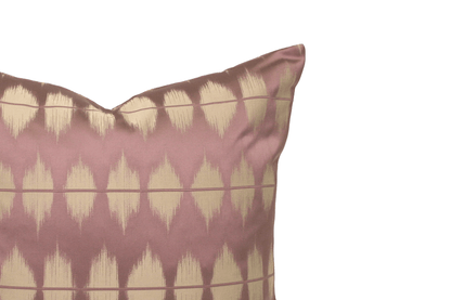 Amethyst Ikat Cushion Cover