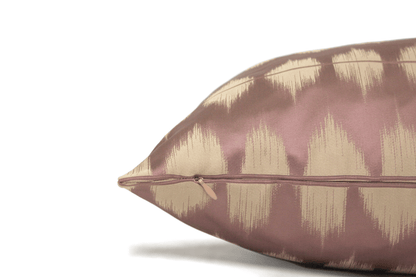 Amethyst Ikat Cushion Cover