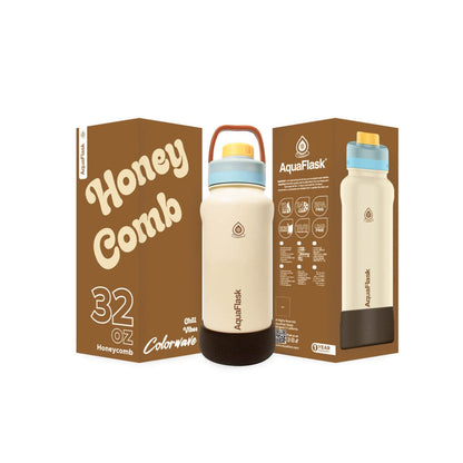 AquaFlask Colorwave 32oz | Insulated Stainless Steel Water Bottle