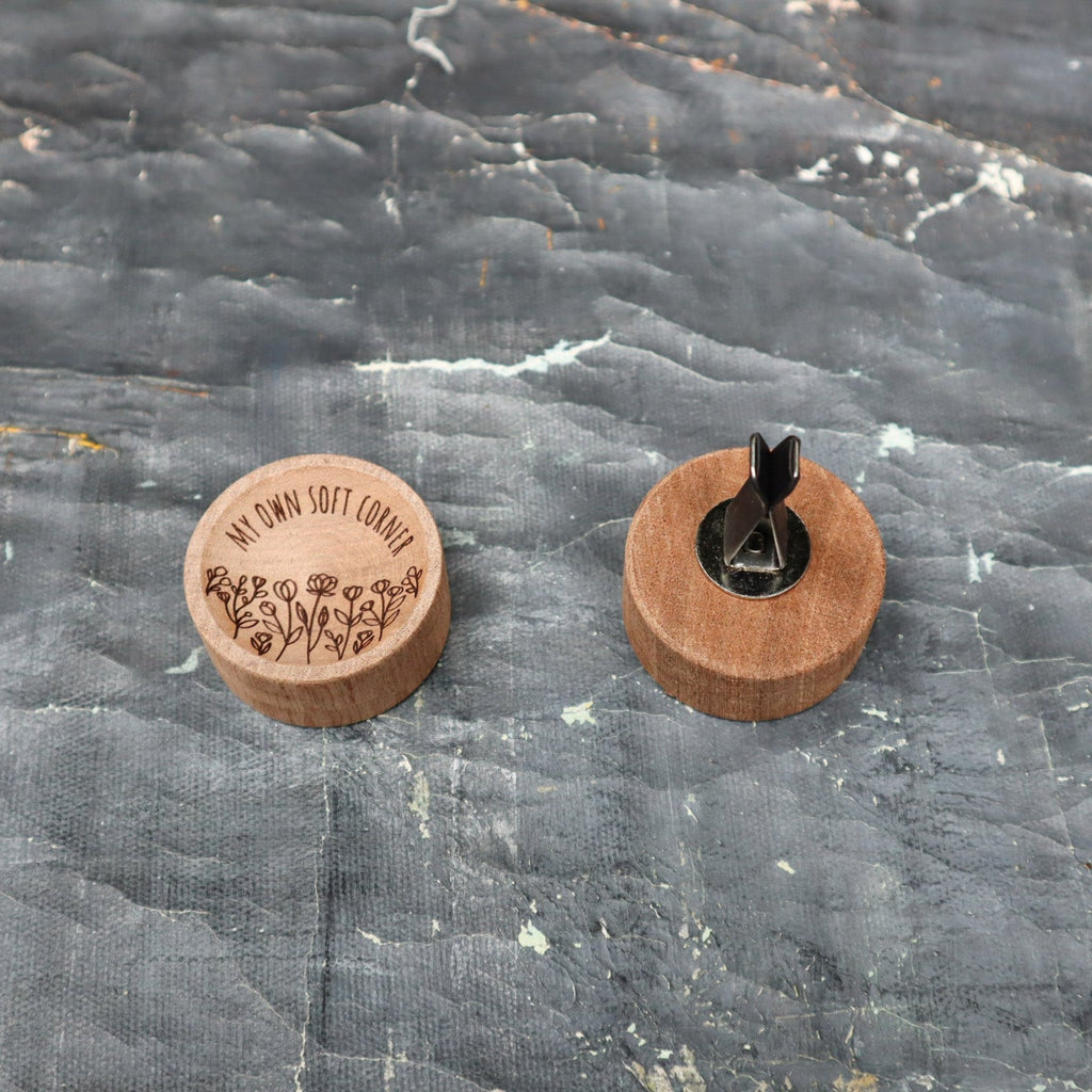 Wooden Essential Oil Diffuser for Car Natural Walnut Aromatherapy Air Freshener