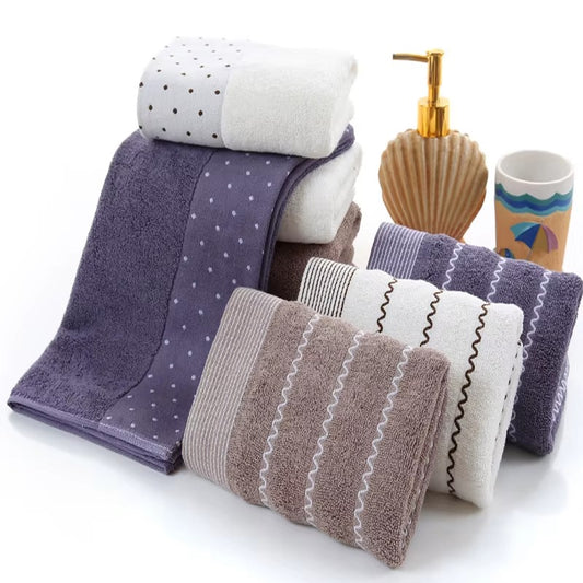 Pure Cotton Bath Towel – Super Soft, Quick‑Dry, Ultra Absorbent Thickened Large Towels for Adults & Couples, Premium Household Bathroom Towel SET