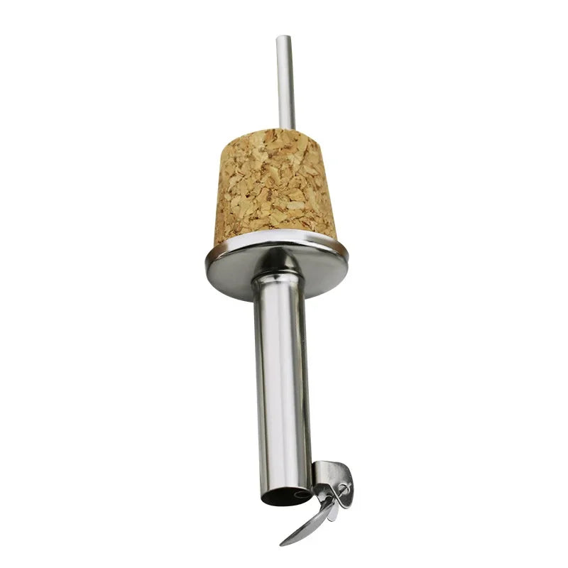 5-Piece Bottle Stopper for Wine and Champagne