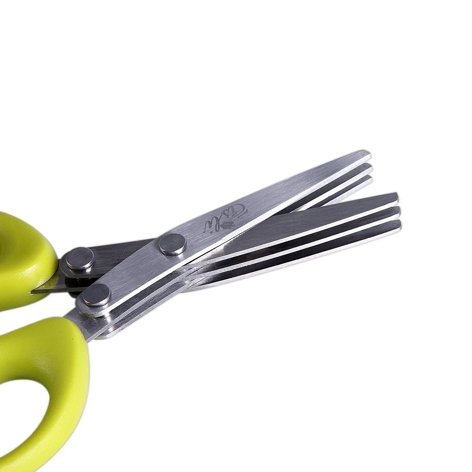 Multi-Layer Kitchen Scissors 3 or 5 Blade Stainless Steel Herb Shredder Scallion Cutter