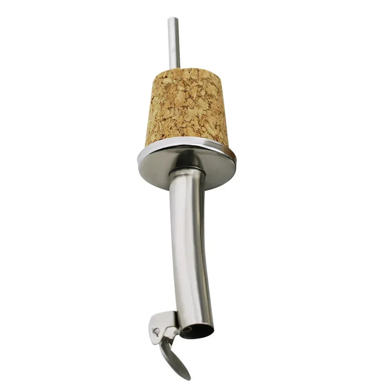 5-Piece Bottle Stopper for Wine and Champagne