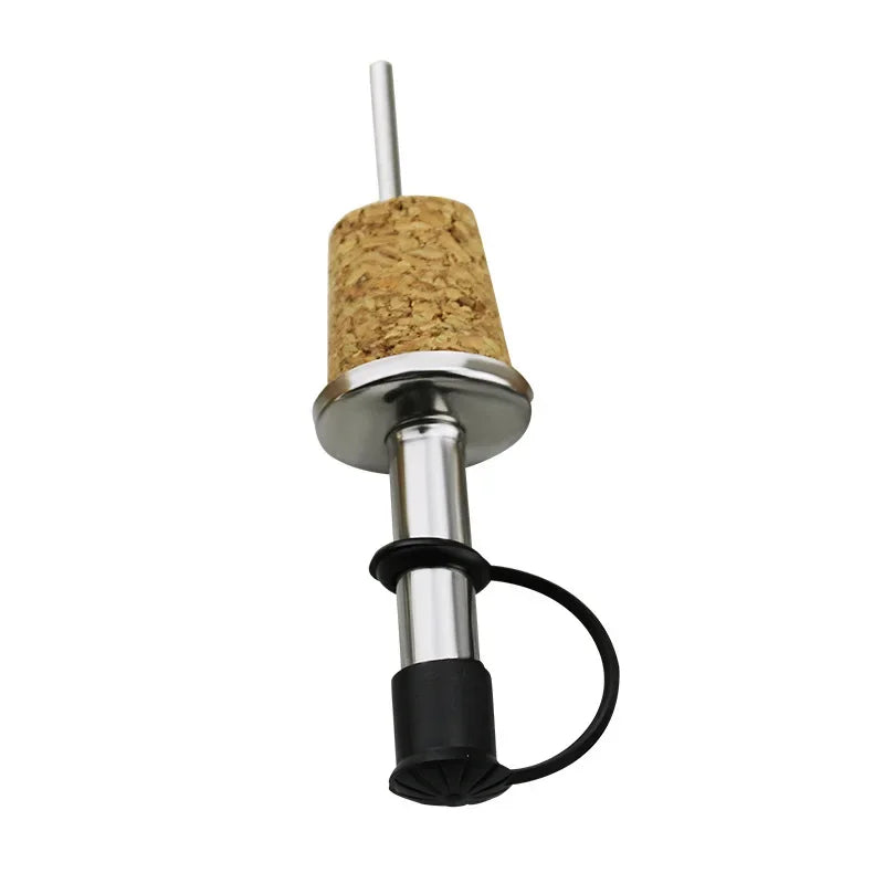 5-Piece Bottle Stopper for Wine and Champagne