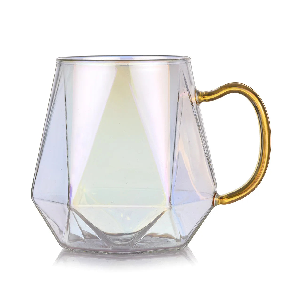Diamond Texture Glass Teapot Set - Hot and Cold