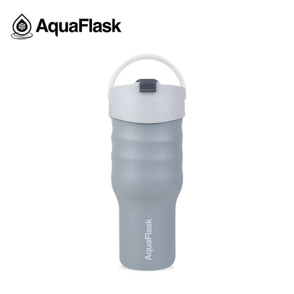 Aqua Flask Tumbler – Vacuum Insulated Stainless Steel Travel Cup 887ml (30 oz)