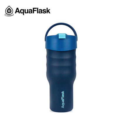 Aqua Flask Tumbler – Vacuum Insulated Stainless Steel Travel Cup 887ml (30 oz)