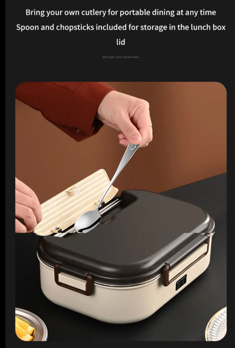 Home & Travel Electric Heated Lunch Box
