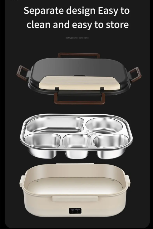 Home & Travel Electric Heated Lunch Box