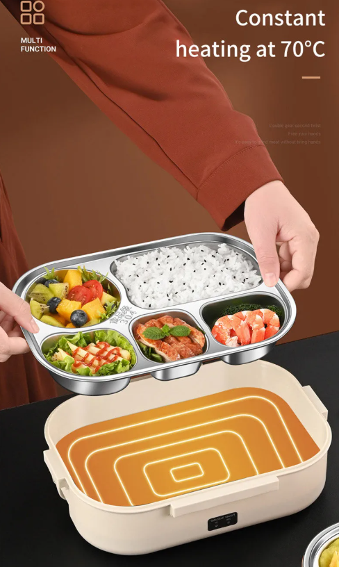 Home & Travel Electric Heated Lunch Box