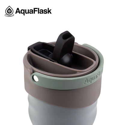 Aqua Flask Tumbler – Vacuum Insulated Stainless Steel Travel Cup 887ml (30 oz)