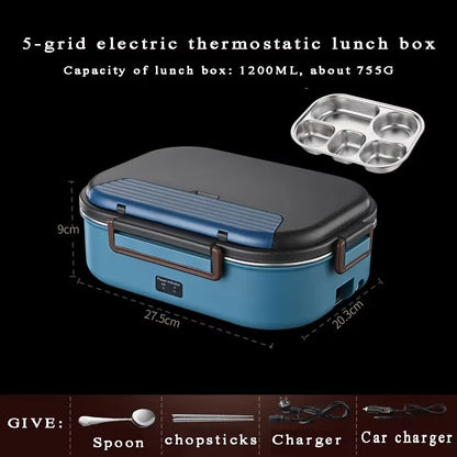 Home & Travel Electric Heated Lunch Box