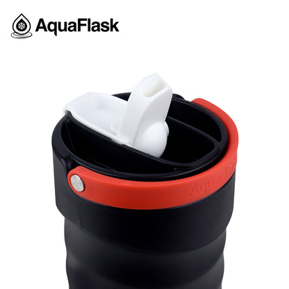 Aqua Flask Tumbler – Vacuum Insulated Stainless Steel Travel Cup 887ml (30 oz)