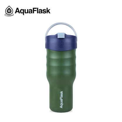 Aqua Flask Tumbler – Vacuum Insulated Stainless Steel Travel Cup 887ml (30 oz)